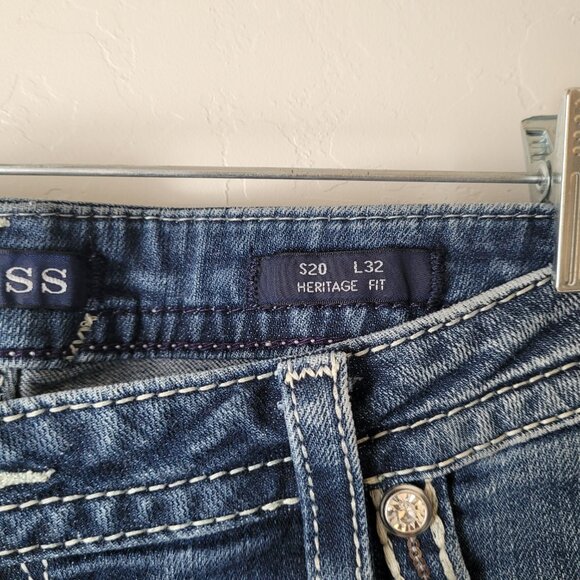 Vigoss Heritage Fit Dark wash Bootcut Jeans - Picture 6 of 9